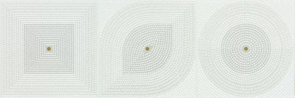 Плитка настенная Serra Flavia 518 Geometric Decor Off White Glossy