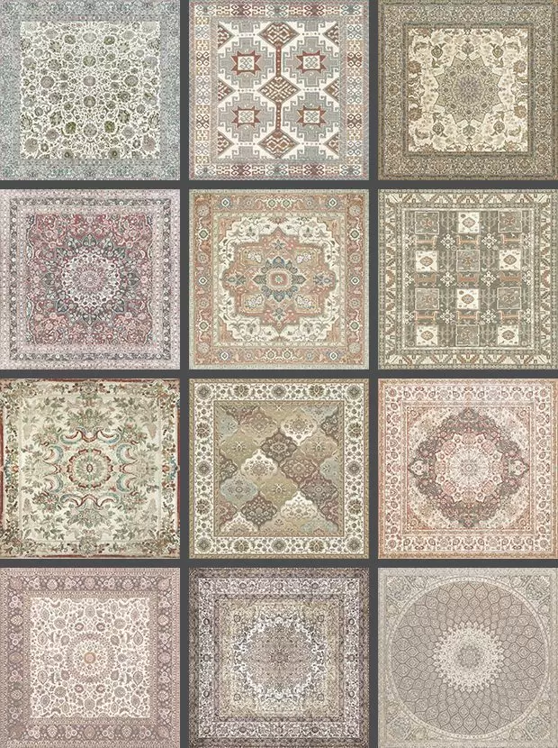 Плитка из керамогранита KILIM NAIN NATURAL для стен и пола, универсально 59,55x59,55