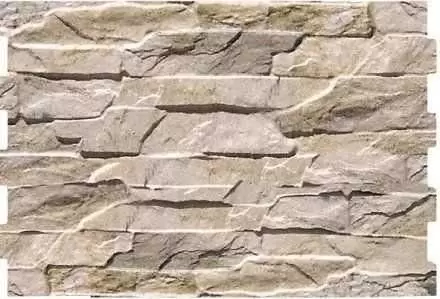 Облицовочная плитка (керамогранит) Bestile Stones Reliefs Andes Marfil