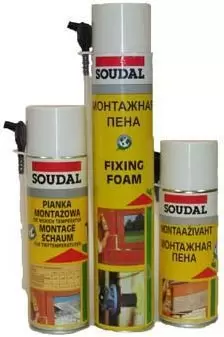 Монтажная пена Soudal (Соудал) 750 мл