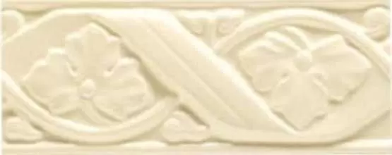 Бордюр настенный Ceramiche Grazia Boiserie Gemme Bianco Matt.