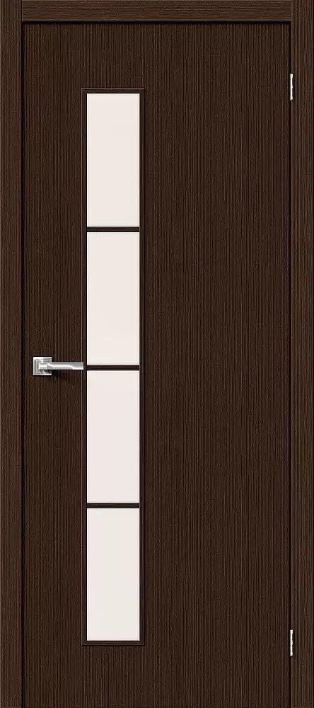 Дверь со стеклом "Тренд-4" 3D Wenge