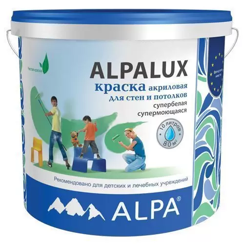 Краска интерьерная Alpa Alpalux база А 5 л