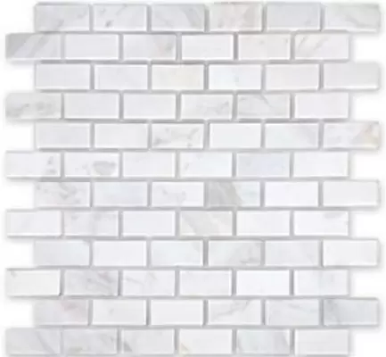 Мозаика Pietrine Dolomiti bianco POL 23x48 29,8x29,8