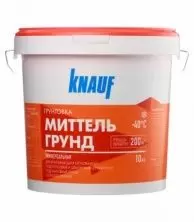 Грунт Knauf Миттельгрунд для впитывающих оснований 10 кг