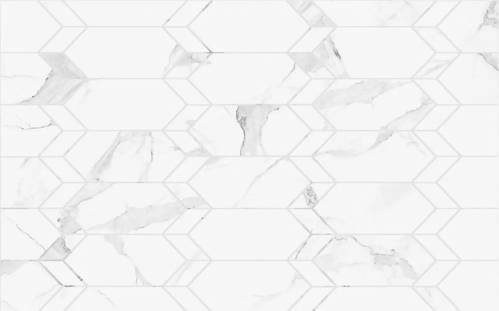 Плитка настенная Creto Purity Mosaic белый