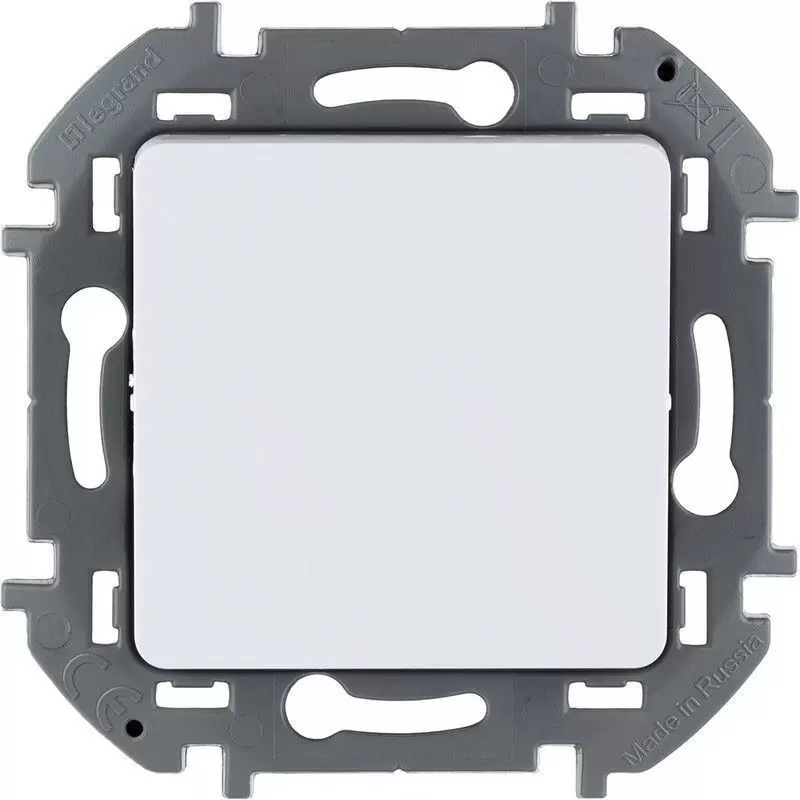 Переключатель Legrand INSPIRIA Белый одноклавишный 10 AX 250 В 673650