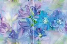 Керамическая плитка Garden P4D242 из 4-х плиток Панно 40x60