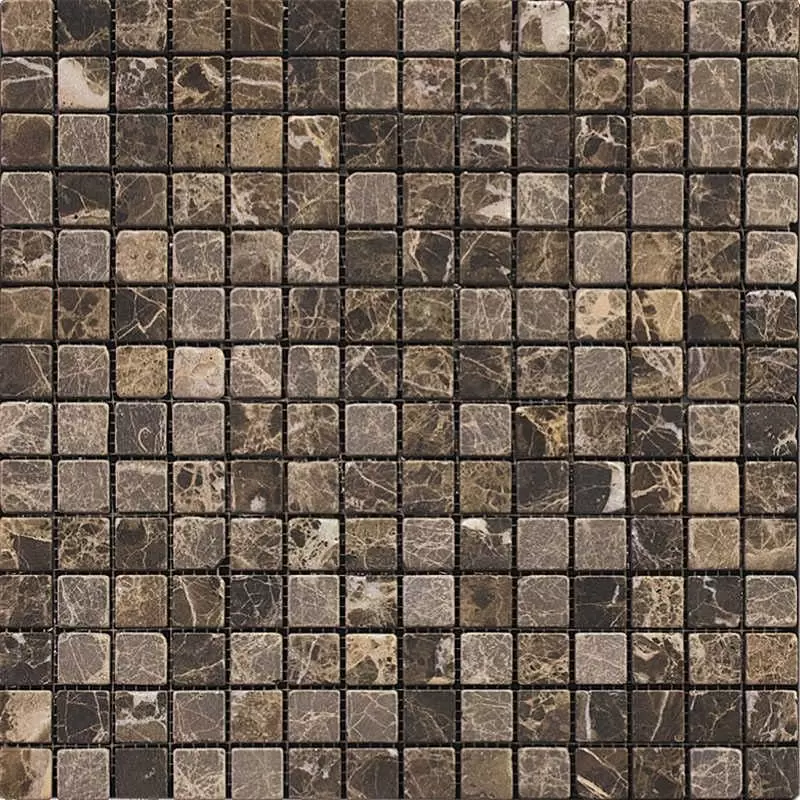 Мозаика Natural Mosaic Adriatica 7M022-20T Emperador Dark