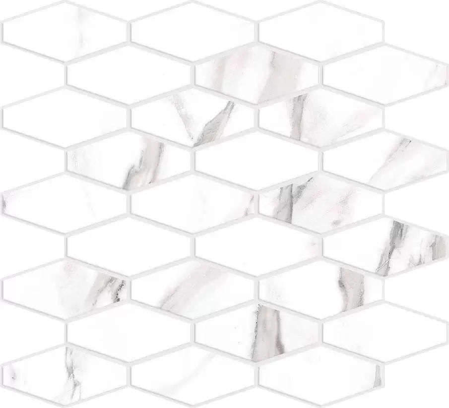Мозаика Arcana Moonlight Blanco Hati Mosaic 31.8x29