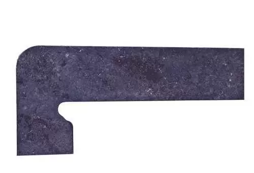 Плинтус Exagres Metalica Zanquin Basalt Izquerdo Левый