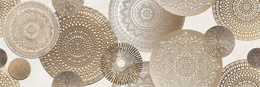 Декор настенный Alma Ceramica Teira Узор Д