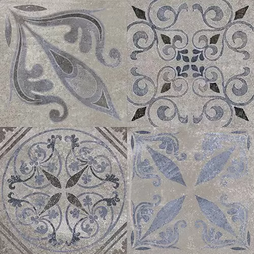 Плитка из керамогранита Park 100145533 Antique Silver S-R для стен и пола, универсально 59,6x59,6