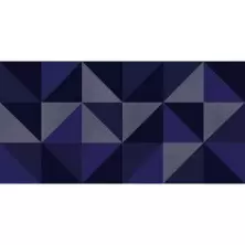Керамическая плитка Керлайф Декор 31,5 х 63 Stella Geometrico Blu 1C (906886)
