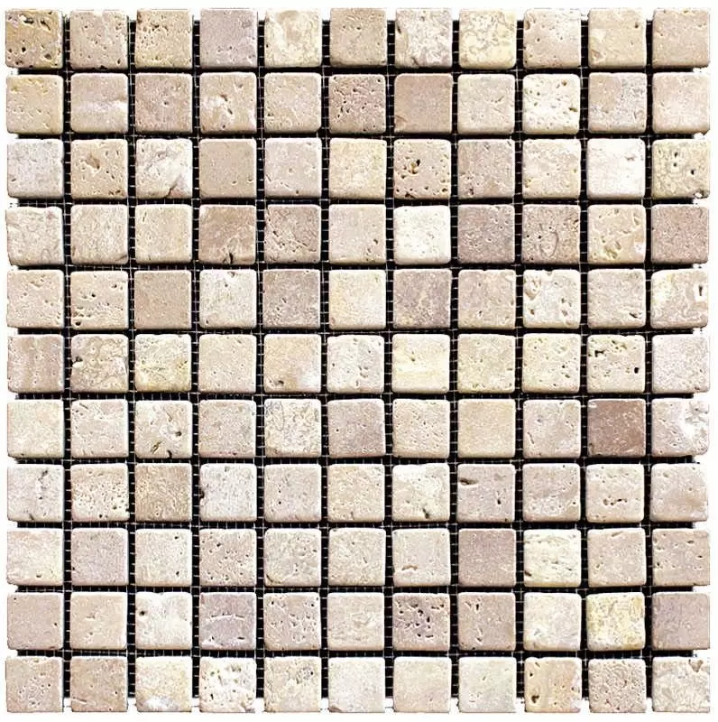 Мозаика Natural Mosaic Adriatica M090-25T Travertine