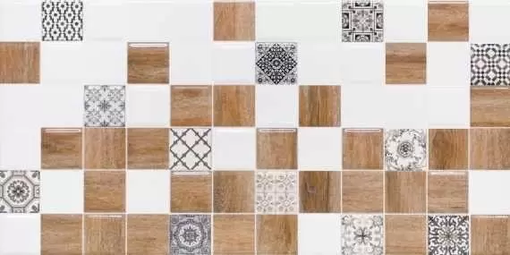 Плитка настенная LB-Ceramics Астрид Декор белый 2