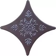 Декор керамогранит Gracia Ceramica Cotto Stella brown 033