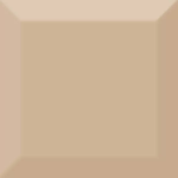Плитка настенная Absolut Keramika Monocolor 10x10 Biselado Beige
