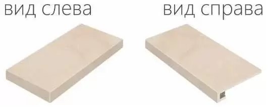 Ступень Italon Charme Evo Floor Project Оникс 60 Угловая Левая Натуральная