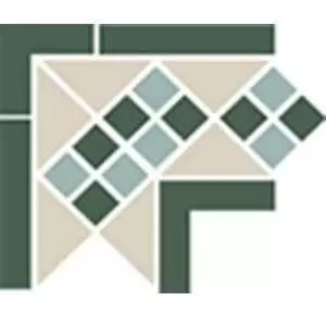Декор керамогранит Top Cer Octagon Corner Lisbon With 1 Strip Tr.16, Dots 13+18, Strips 18