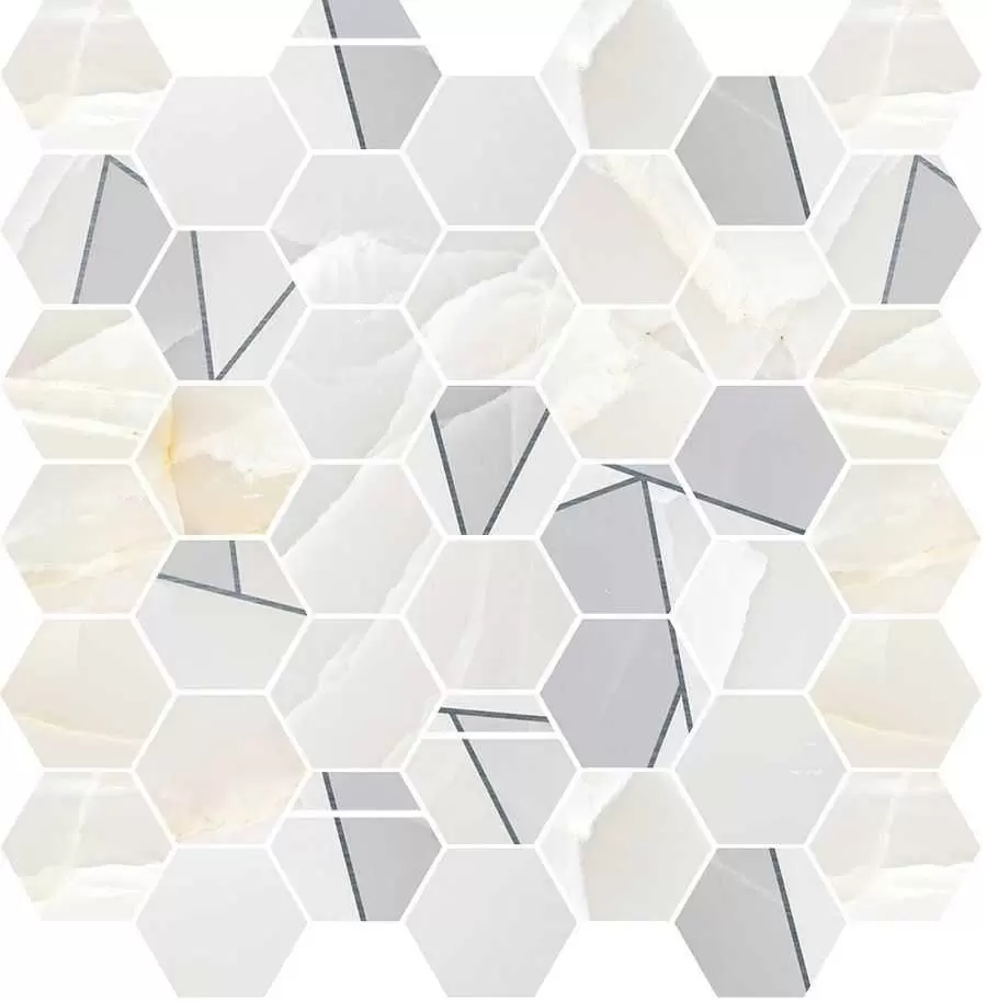 Мозаика Delacora Onyx Titan Mos. Mix