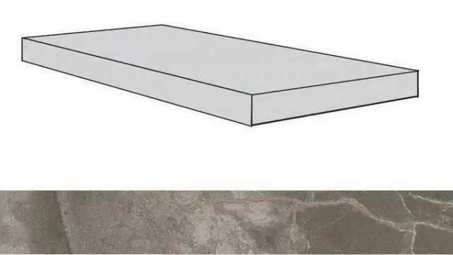 Ступень Atlas Concorde Allure Grey Beauty Scalino Angolare Dx 33x60