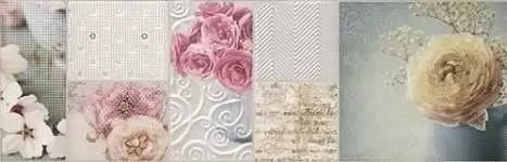 Декор настенный Rocersa Ceramica Suger Decorado Angie A Blanco