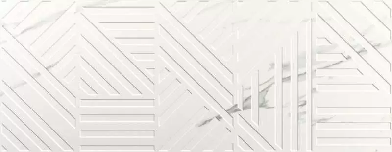 Декор настенный Click Ceramica Akros Cross White Mate