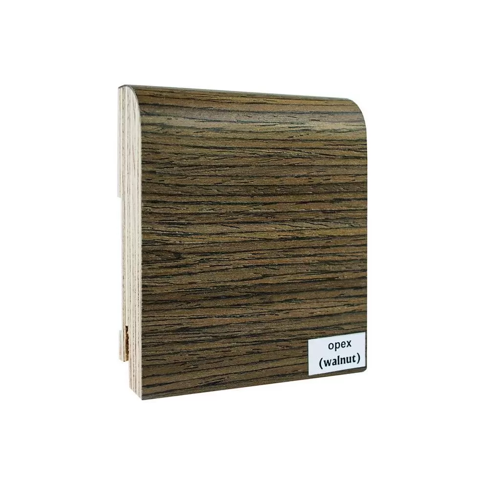 Плинтус шпонированный Finitura Decor 120x15x2400 мм Орех