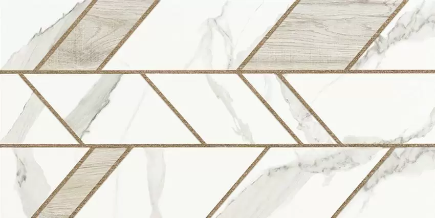 Керамическая плитка Vertus Box Calacatta WT9BOX15 для стен 24,9x50
