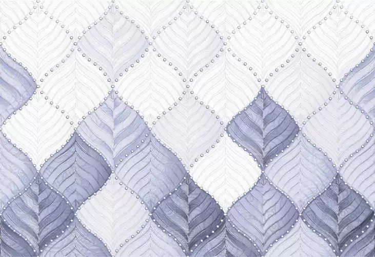 Плитка настенная Alma Ceramica Valeri Белая с Синим