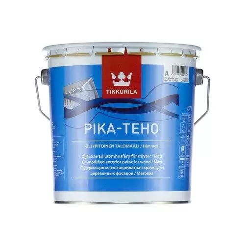 Краска фасадная Tikkurila Pika Teho база С 2,7 л