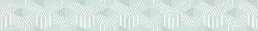Бордюр настенный Azori Lounge Mint Geometria