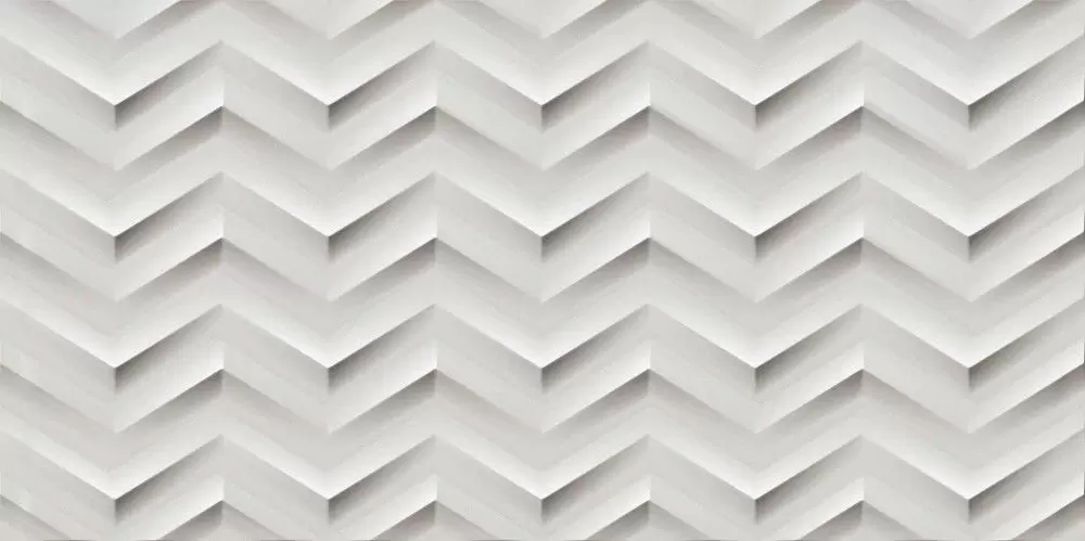 Декор настенный Atlas Concorde 3D White Wall Chevron