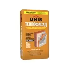 Клей для минеральной ваты Юнис Теплофасад 25 кг