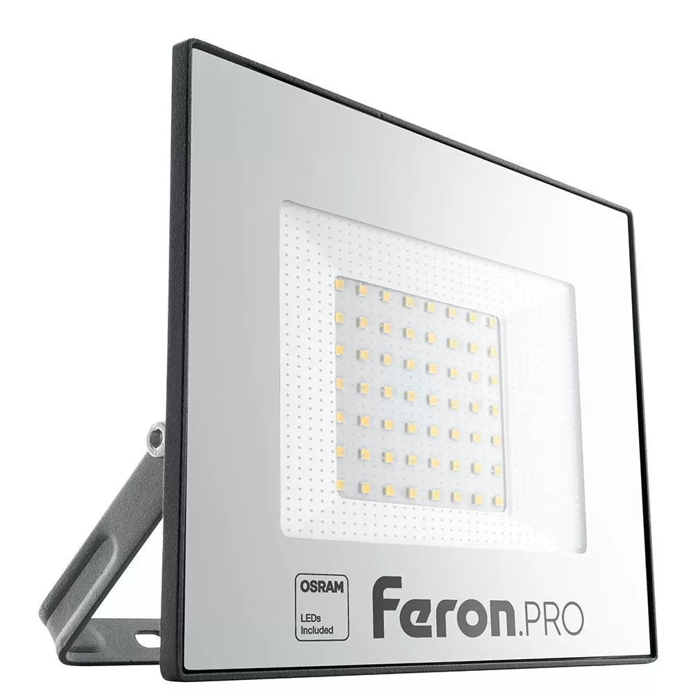 Светодиодный прожектор Feron.PRO LL-1000 IP65 50W 6400K 41540