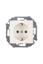 Розетка с/з Simon 15 Бежевая 16А 1591432-031