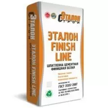 Шпатлевка цементная Эталон Finish Line 20 кг