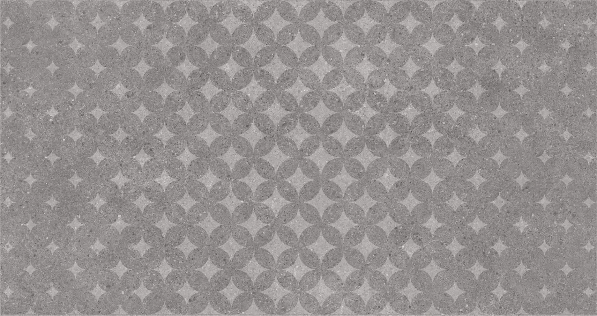 Плитка из керамогранита SBD026/DL5009 Фондамента серый орнамент. Декор (60x119,5)