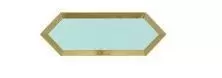 Декор настенный Maritima Ceramics Eclipse Sky Blue Gold Bisel