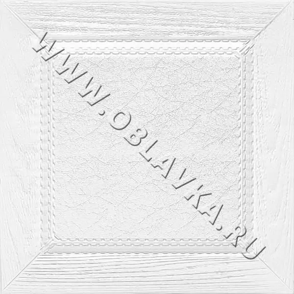 3D стеновая панель Фес; Цвет: Polo perlamutr silver, Размер, мм: 400х400