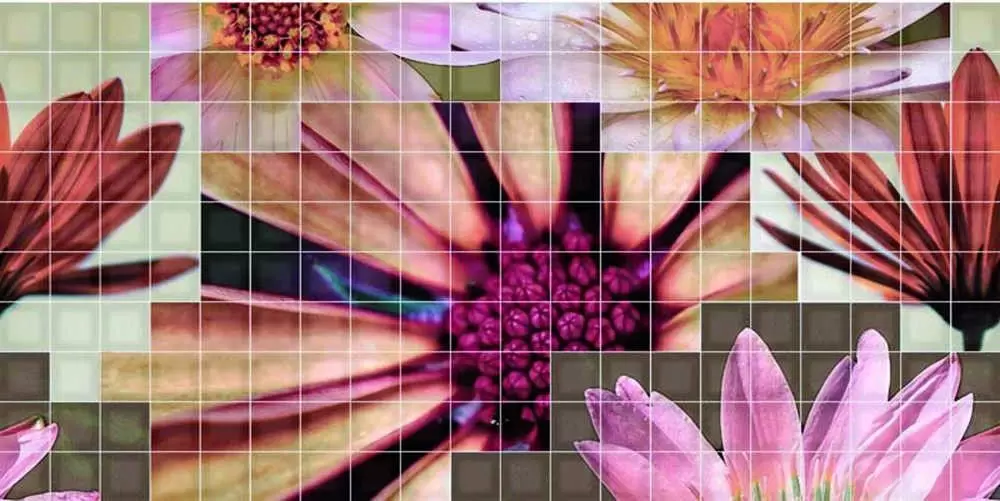 Декор настенный Fanal Mosaico beige Flor 2