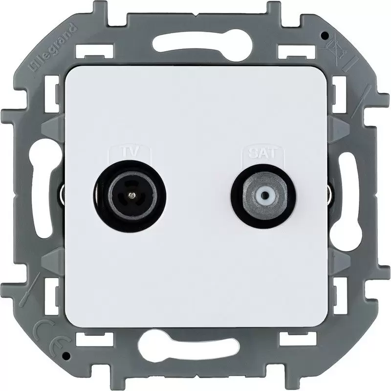 TV/SAT розетка Legrand INSPIRIA Белый звезда 673880