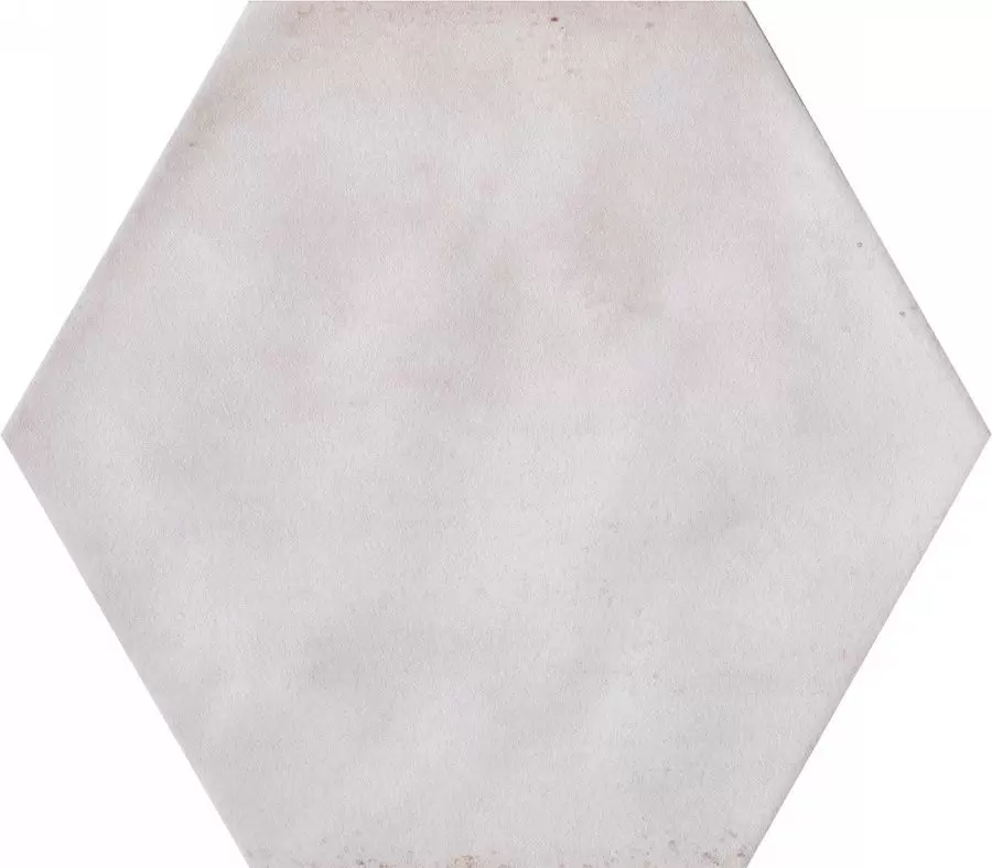 Плитка из керамогранита Fuoritono 1072708 Esagona Bianco Opaco для стен и пола, универсально 24x27,7
