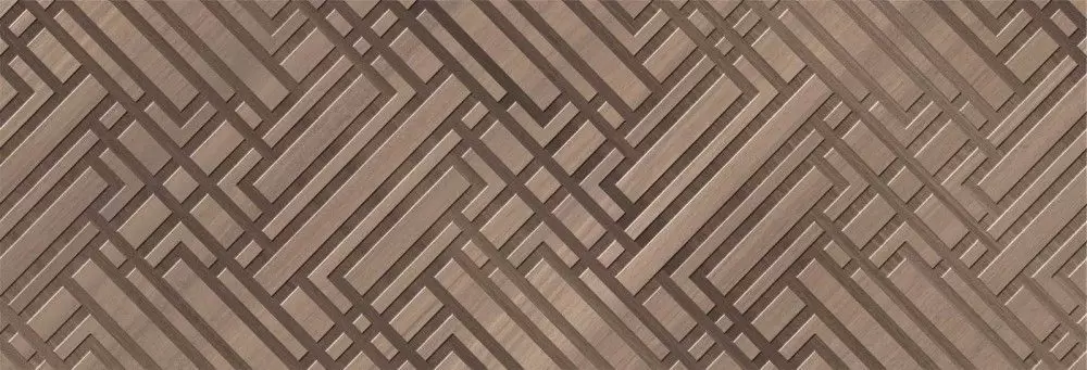Плитка настенная Saloni Eukalypt Kross Marron-Cacao
