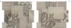 Бордюр настенный Porcelanite Dos Serie 9516+9520 Comp. Ceniza Gris Sin Fin II