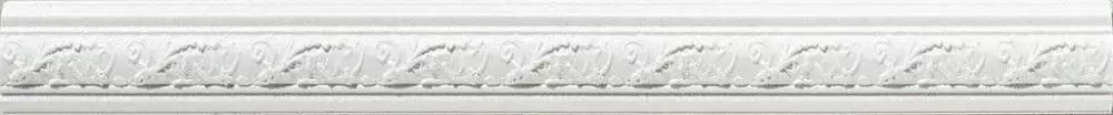 Бордюр настенный Azulev Onice Moldura Aradia Blanco