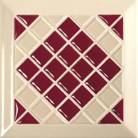 Декор настенный Tonalite Diamante Decoro Kyoto Bordeaux