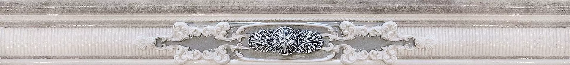 Керамическая плитка Persia Cenefa Gris Бордюр 10x90