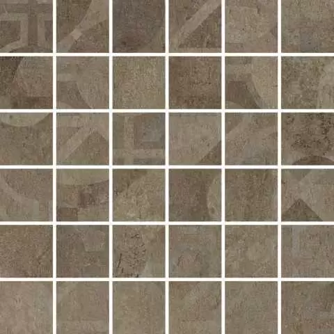 Мозаика Cerdomus Verve Mosaico Vintage 4,7x4,7 Brown 30x30
